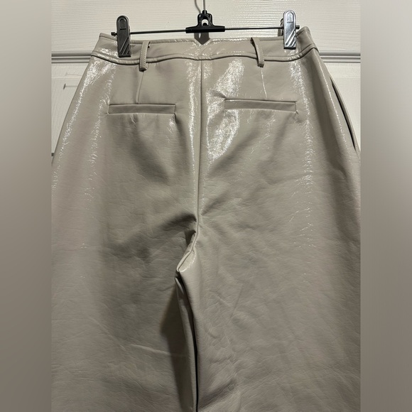 7 For All Mankind Faux Leather Trousers & Vest - Picture 7 of 13
